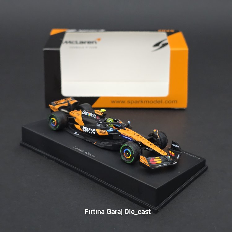 1:64 Mclaren MCL39 Lando Noris 2025 Formula1 Dünya