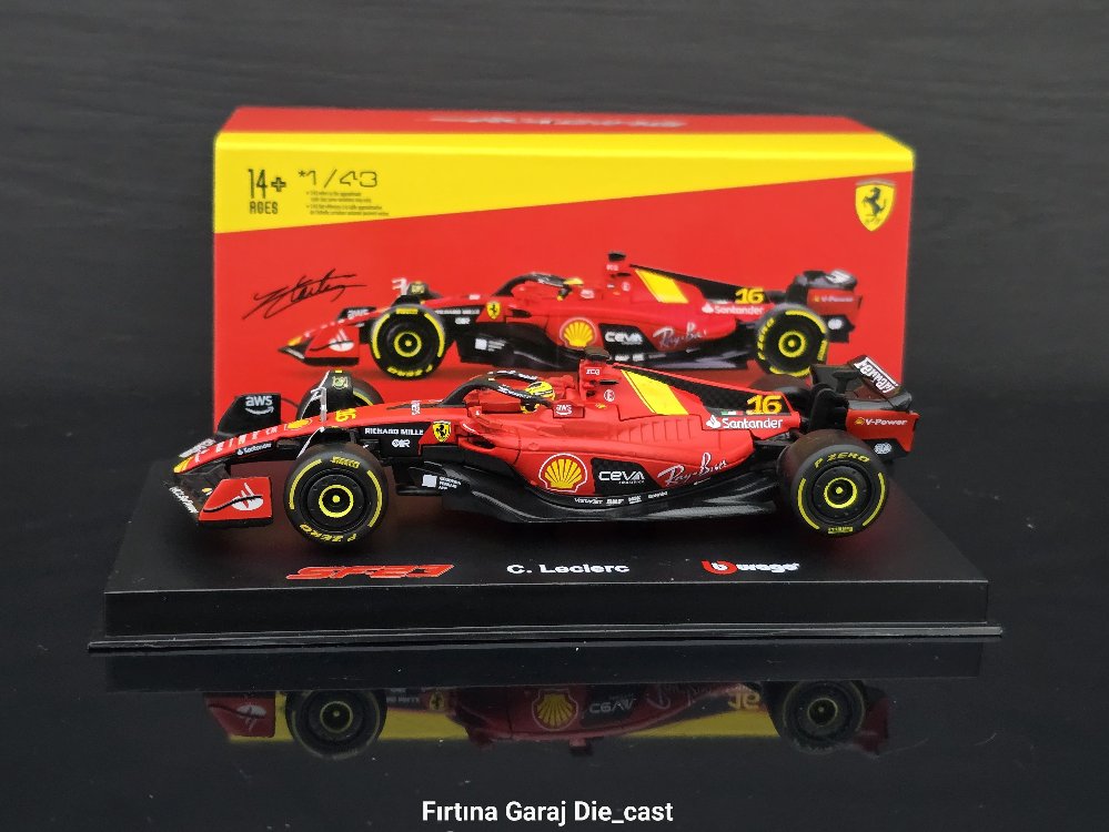 1:43 Ferrari SF23 Charles Leclerc 2023 Monza