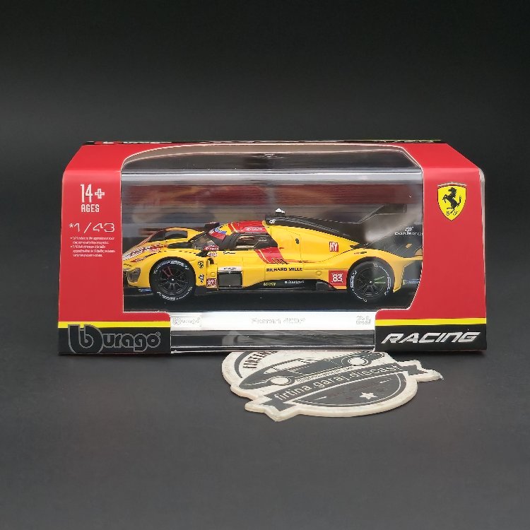 1:43 Ferrari 499P #83 2025 LeMans Şampiyonu 