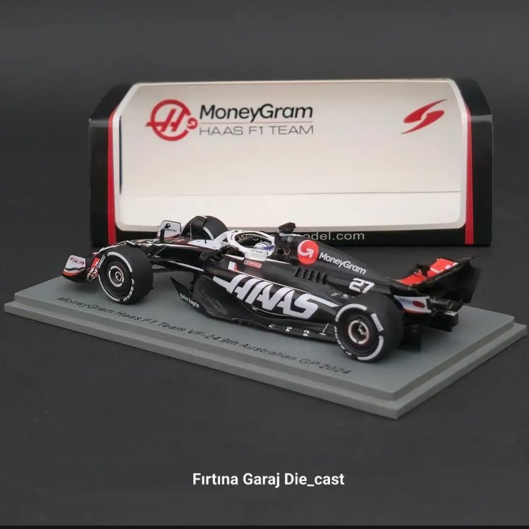 1:43 Spark Haas VF-24 Nico Hülkenberg 2024