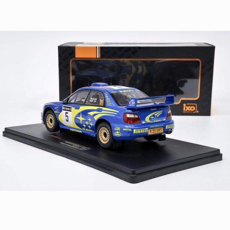 1:24 Subaru İmpreza WRC R.Burns 2001 Dünya Ralli Şampiyonu 