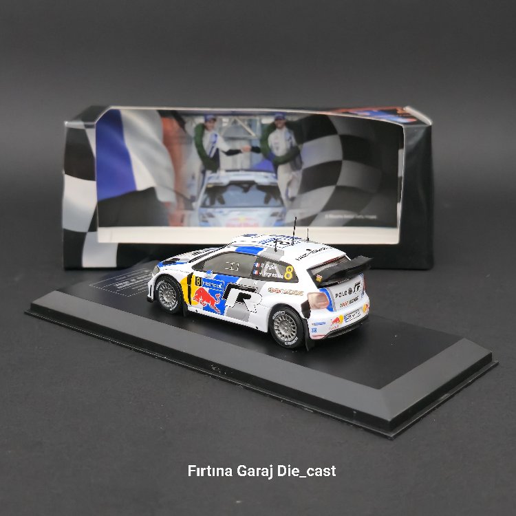 1:43 VW POLO R WRC 2013 Dünya Ralli Şampiyonu