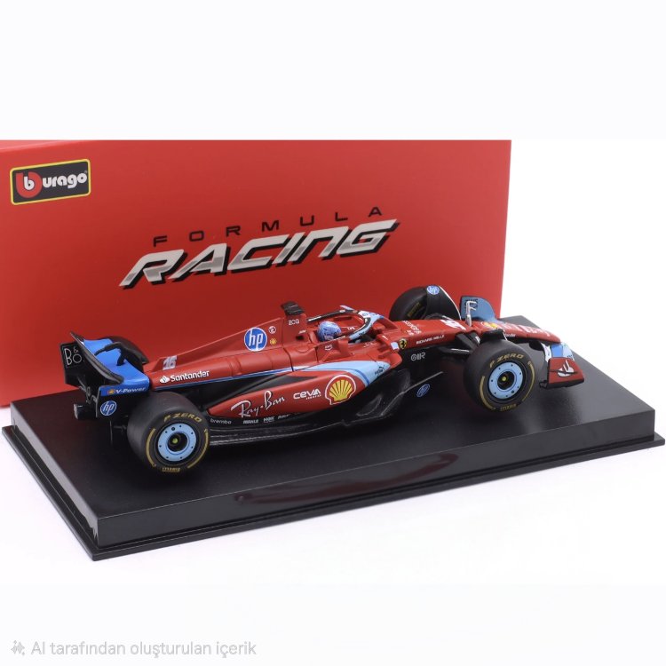 1:43 Ferrari SF24 Charles Leclerc 2024 Miami GP