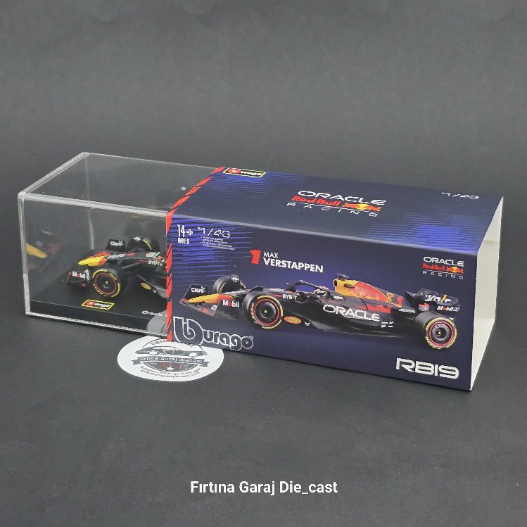 1:43 Redbull Oracle RB19 Max Verstappen 2023 Dünya Şampiyonu