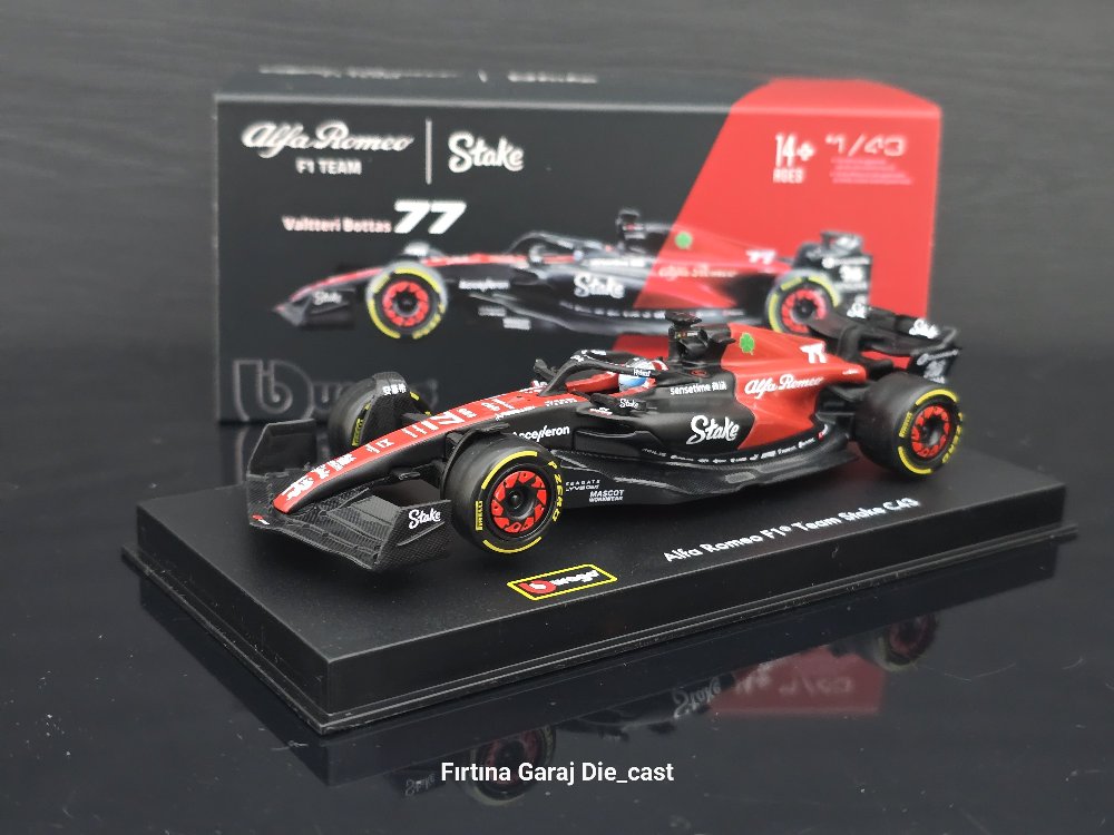 1:43 Alfa Romeo C43 Valteri Bottas 2023