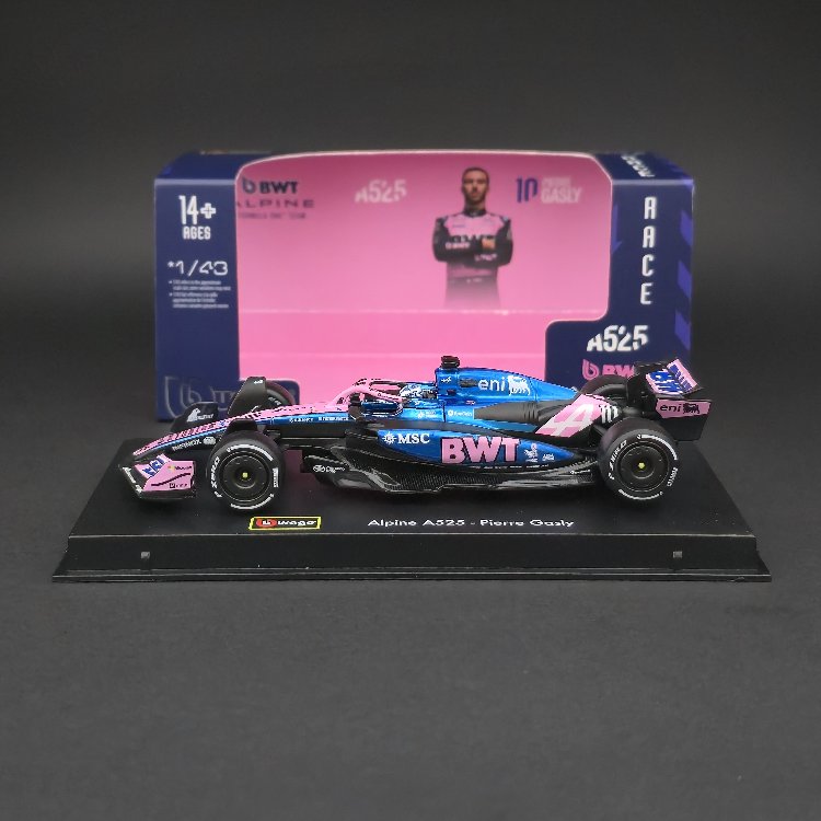 1:43 Alpine A525 Pierre Gasly 2025