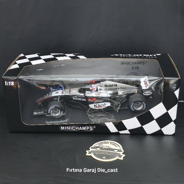 1:18 Minichamps McLaren Mercedes Mp4 19 Kimi Raikkonen