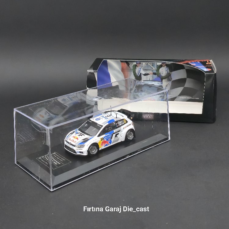 1:43 VW POLO R WRC 2013 Dünya Ralli Şampiyonu