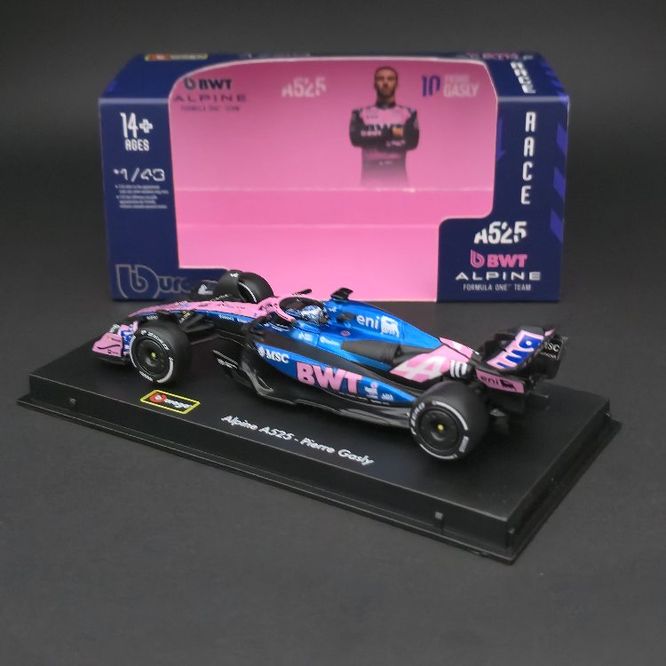 1:43 Alpine A525 Pierre Gasly 2025