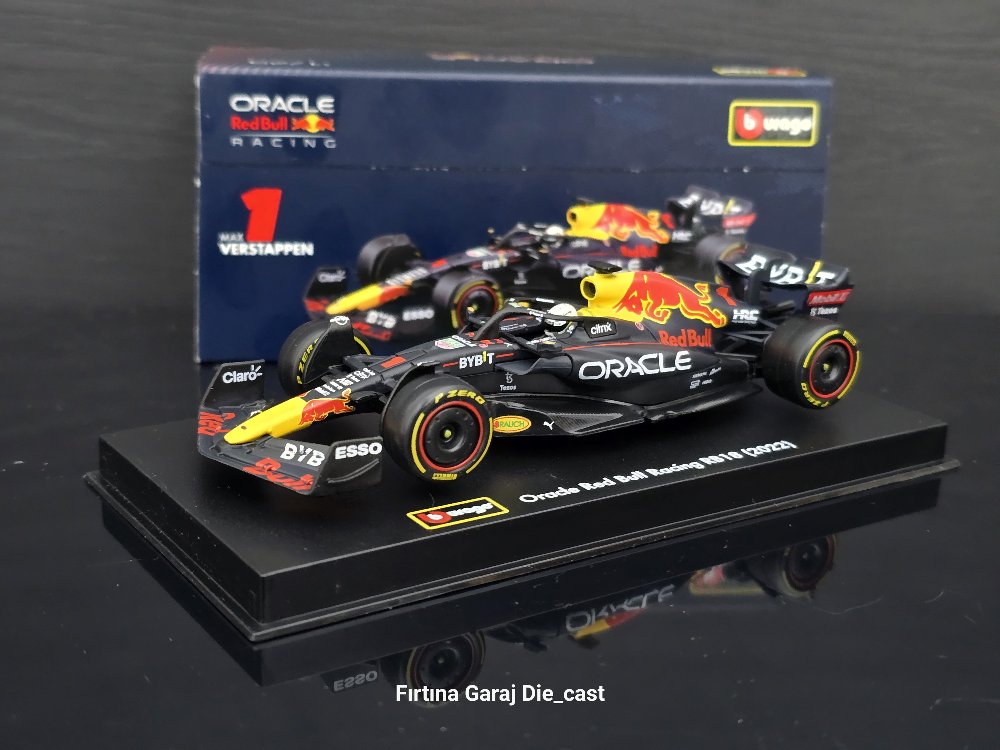 1:43 Redbull Oracle RB18 Max Verstappen 2022 Dünya Şampiyonu