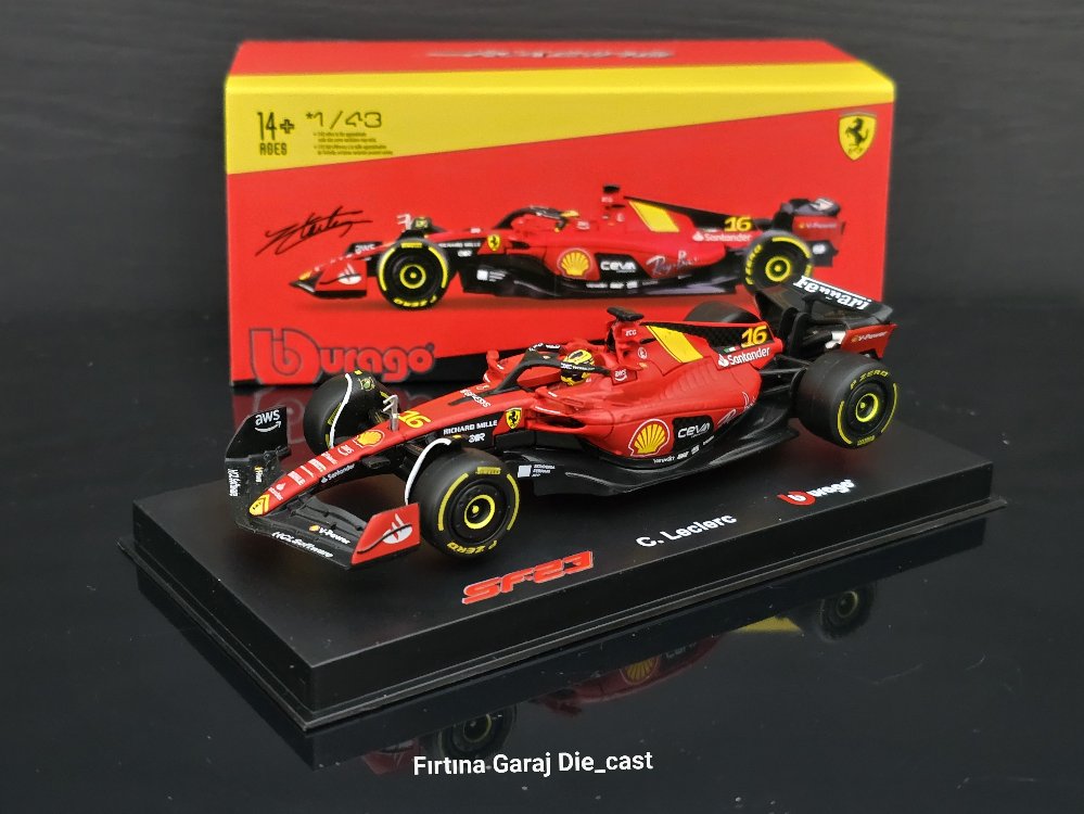 1:43 Ferrari SF23 Charles Leclerc 2023 Monza