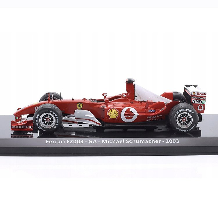 1:24 Ferrari F2003 GA Michael Schumacher 2003 Formula1 Dünya Şampiyonu