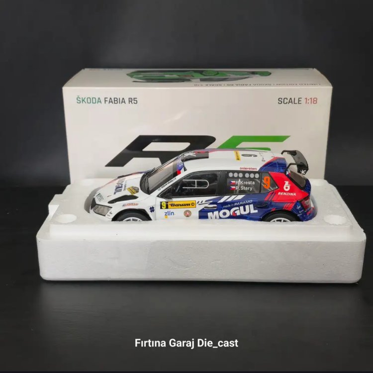 1:18 Skoda Fabia R5 Rally