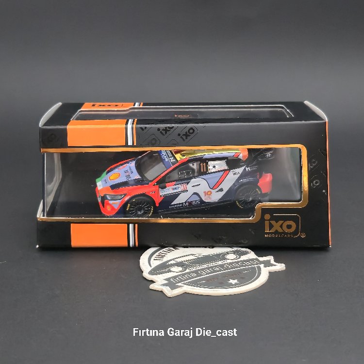 1:43 Hyundai İ20 N Rally 1 Hybrid T.Neuvile 2024 Dünya Ralli Şampiyonu