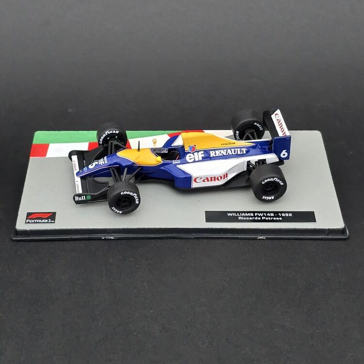 1:43 Williams Renault FW14B Ricciardo Patrese 