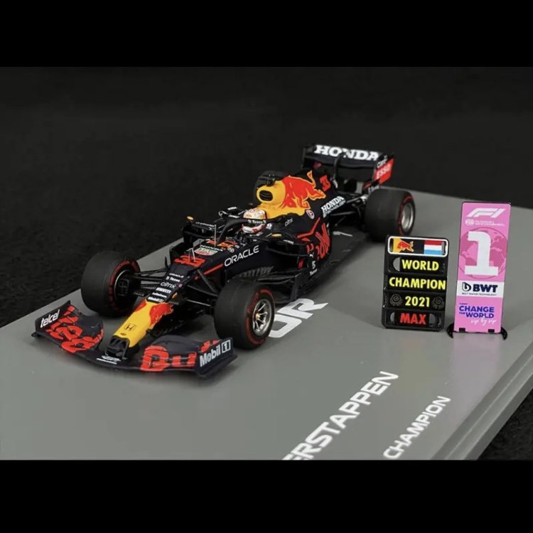 1:43 Spark Redbull Honda RB16B Max Verstappen Şampiyonluğun Son Virajda Belli