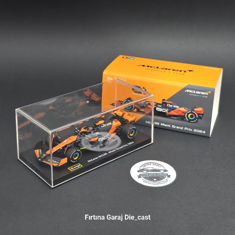 1:43 Mclaren MCL38 Oscar Piastri 2024