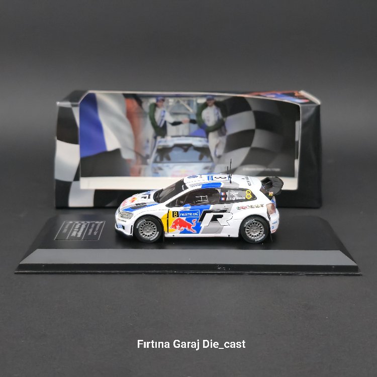 1:43 VW POLO R WRC 2013 Dünya Ralli Şampiyonu
