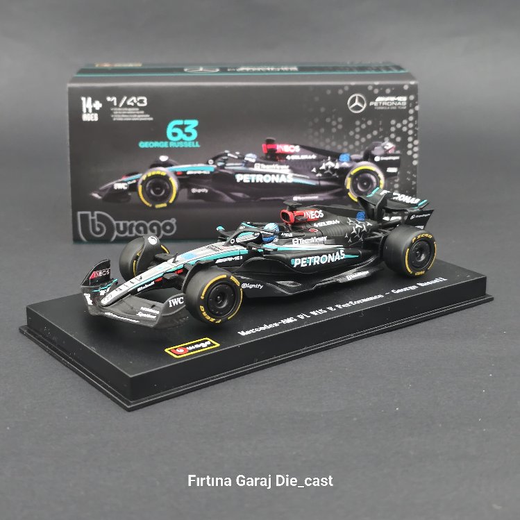 1:43 Mercedes AMG W15 George Russell 2024