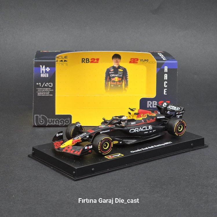 1:43 Redbull Oracle RB21 Yuki Tsunoda 2025