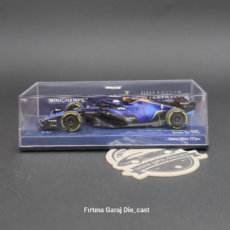 1:43 Williams FW44 N.Latifi 2022