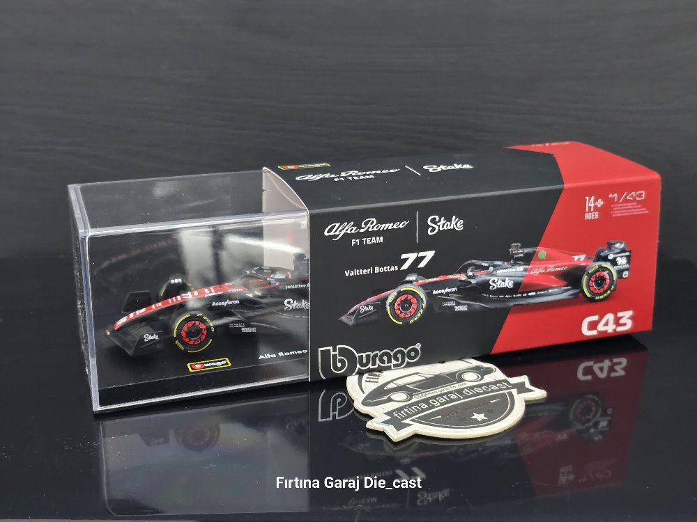 1:43 Alfa Romeo C43 Valteri Bottas 2023
