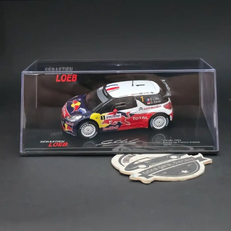 1:43 Citroen DS3 WRC S.Loeb 2012 Dünya Şampiyonu