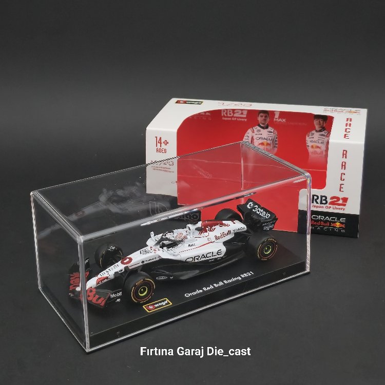 1:43 Redbull Oracle RB21 Verstappen 2025 Japonya GP