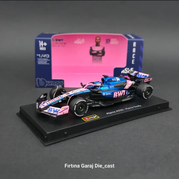 1:43 Alpine A525 Piere Gasly 2025