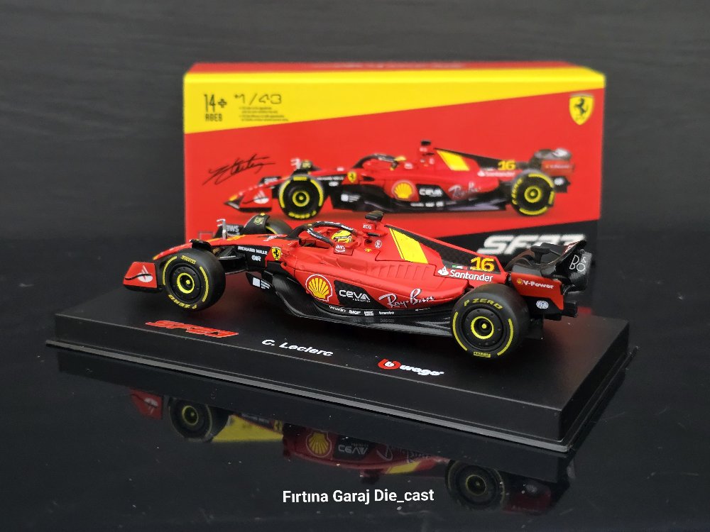 1:43 Ferrari SF23 Charles Leclerc 2023 Monza