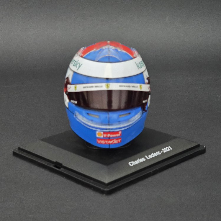 1:5 Charles Leclerc 2021 Monaco GP Kask Figürü 