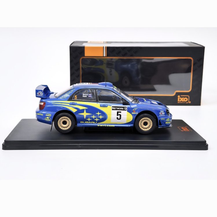 1:24 Subaru İmpreza WRC R.Burns 2001 Dünya Ralli Şampiyonu 