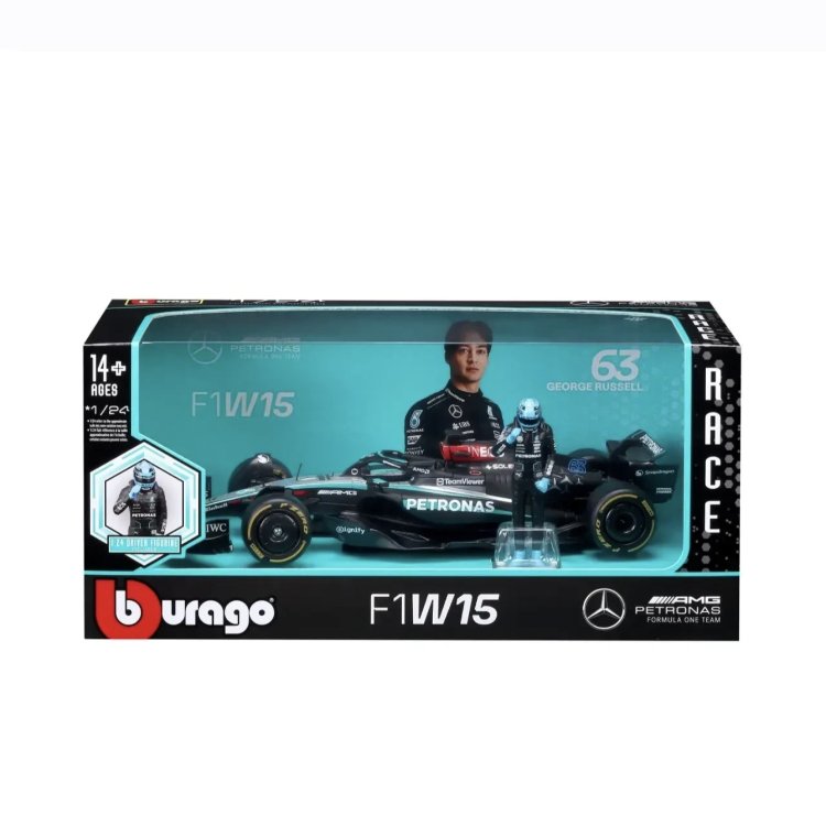 1:24 Mercedes AMG W15 George Russell 2024