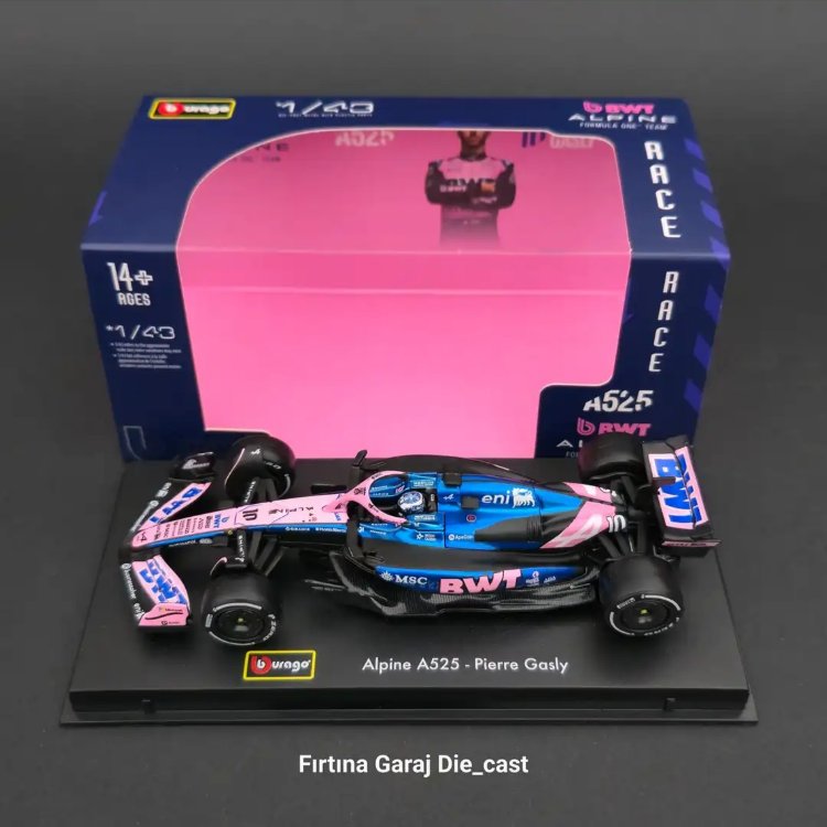 1:43 Alpine A525 Piere Gasly 2025