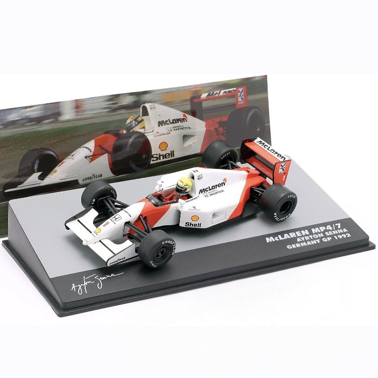 1:43 Mclaren Honda MP4 7 Ayrton Senna 1992