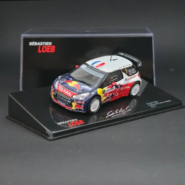 1:43 Citroen DS3 WRC S.Loeb 2012 Dünya Şampiyonu