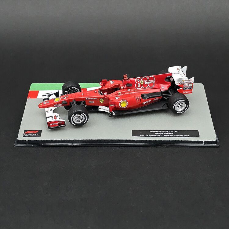 1:43 Ferrari F10 2010 Türkiye GP F.Massa Ferrari nin 800.F1 Yarışı