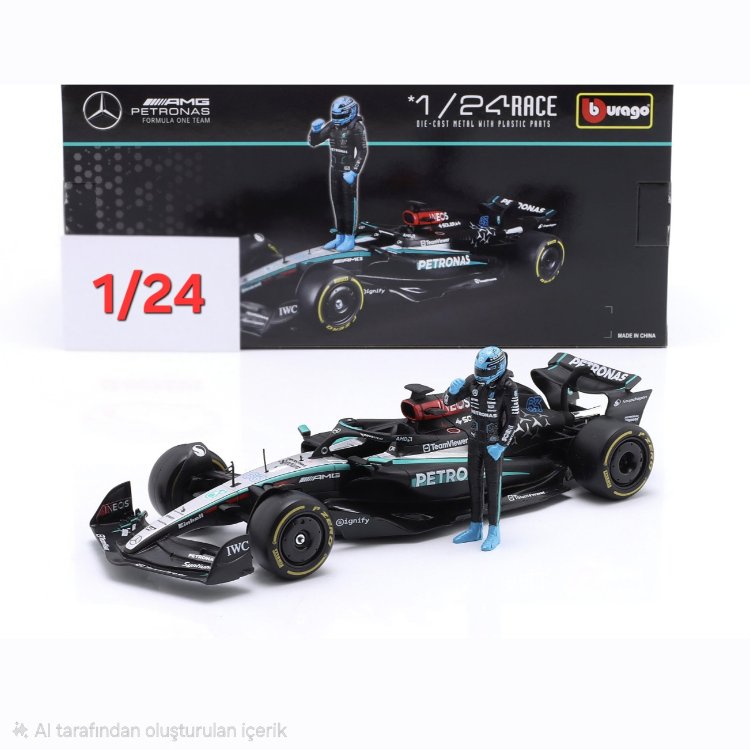 1:24 Mercedes AMG W15 George Russell 2024