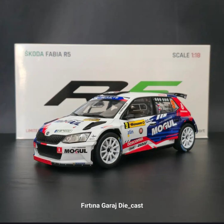1:18 Skoda Fabia R5 Rally