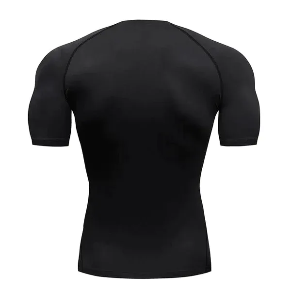 Batman Siyah Kısa Kollu Compression T-Shirt