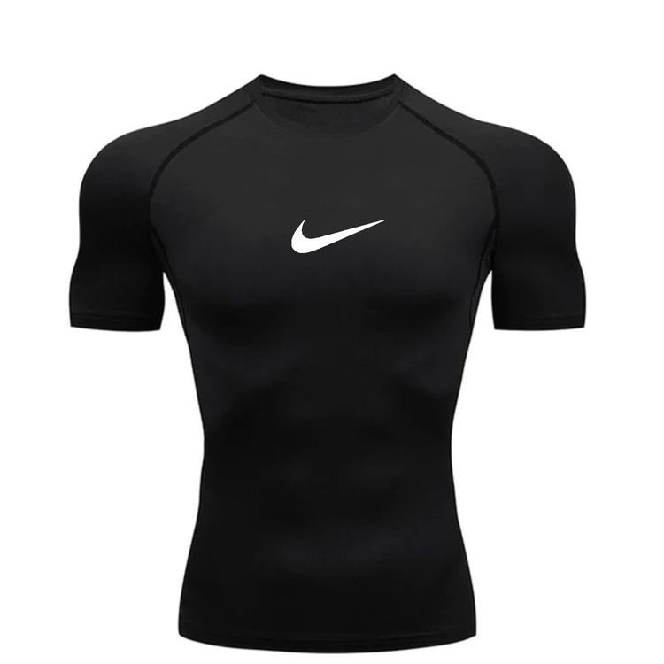 Nike Siyah Kısa Kollu Compression T-Shirt