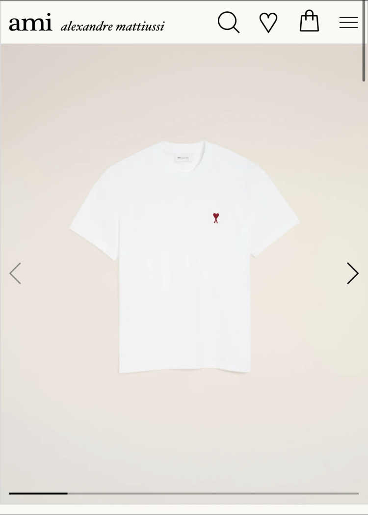 AMI Premium T Shirt (New Season)