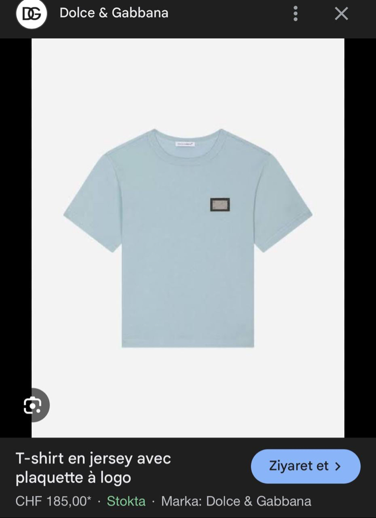 D&G İthal T Shirt