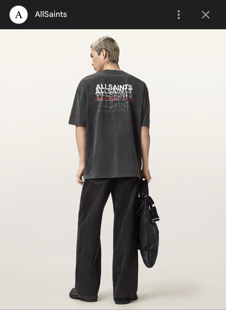 ALLSAINTS Premium T Shirt (Oversize)