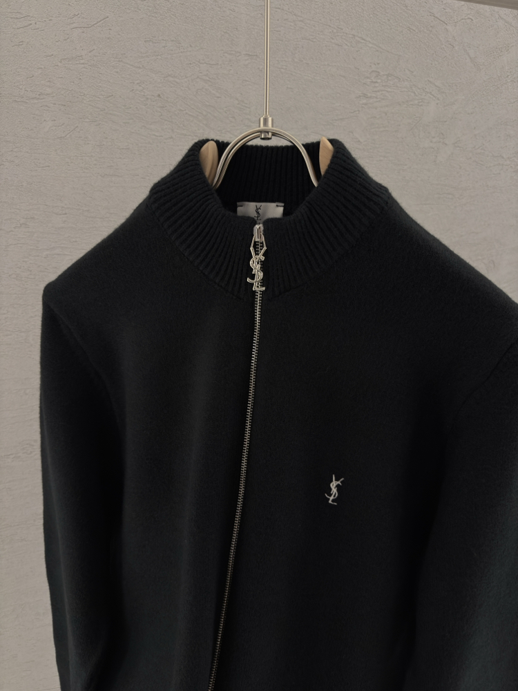 SAINT LAURENT İthal Full Zip (Siyah)
