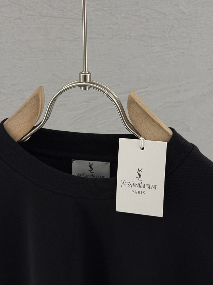 SAINT LAURENT Premium T Shirt (Siyah)