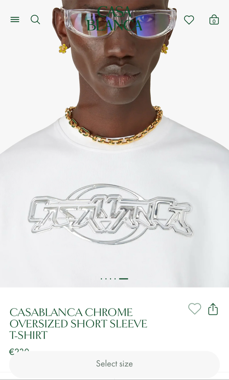 CASABLANCA Premium T Shirt (Oversize)