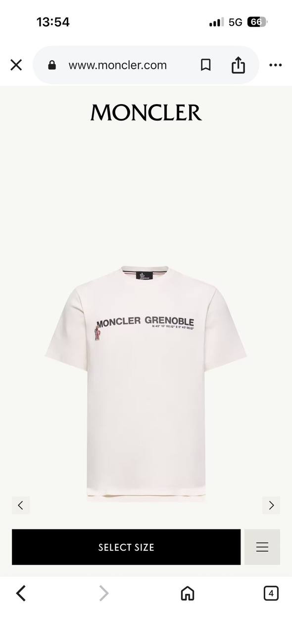 MONCLER İthal T Shirt (Özel Kumaş)