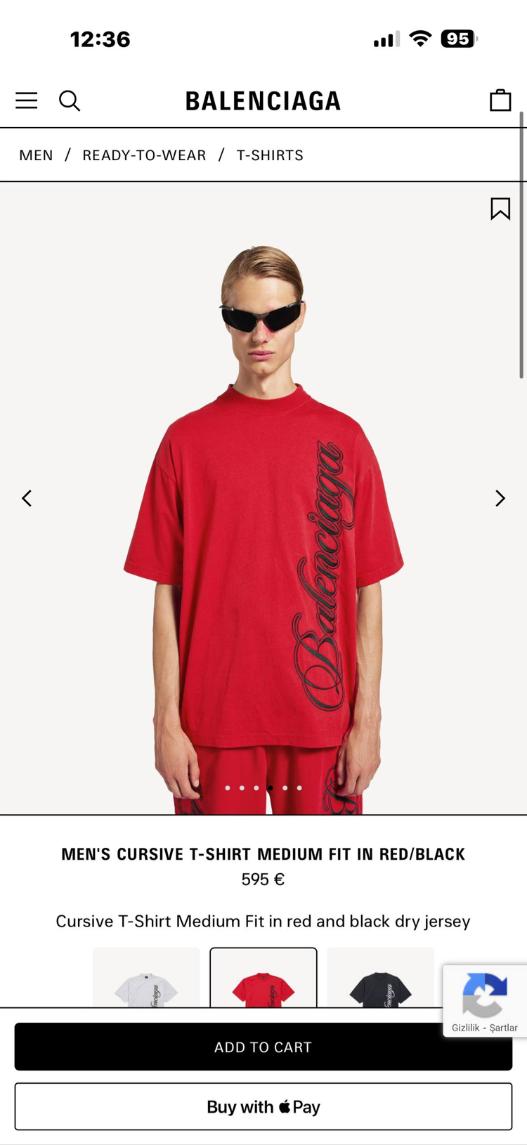 BALENCIAGA Premium T Shirt (Oversize)