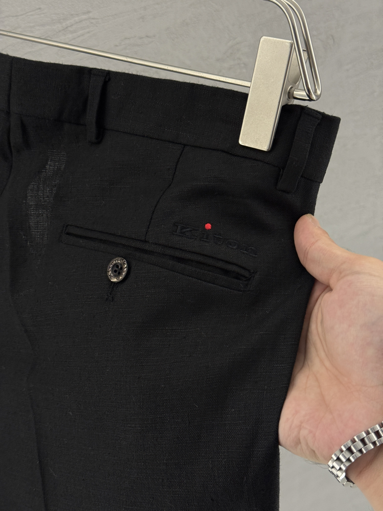 KİTON İthal %100 Ham Keten Pantolon
